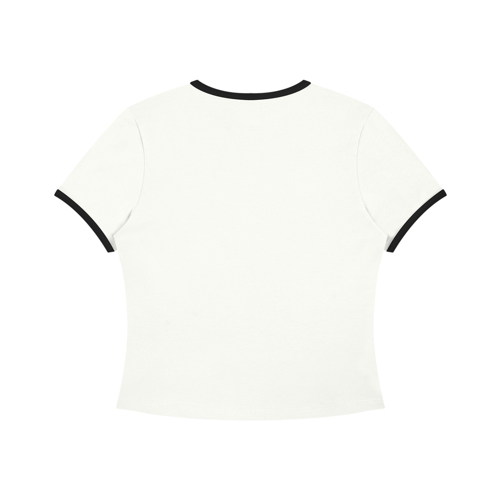 Joker's Daughter (Women’s Color Block Crop T-Shirt)