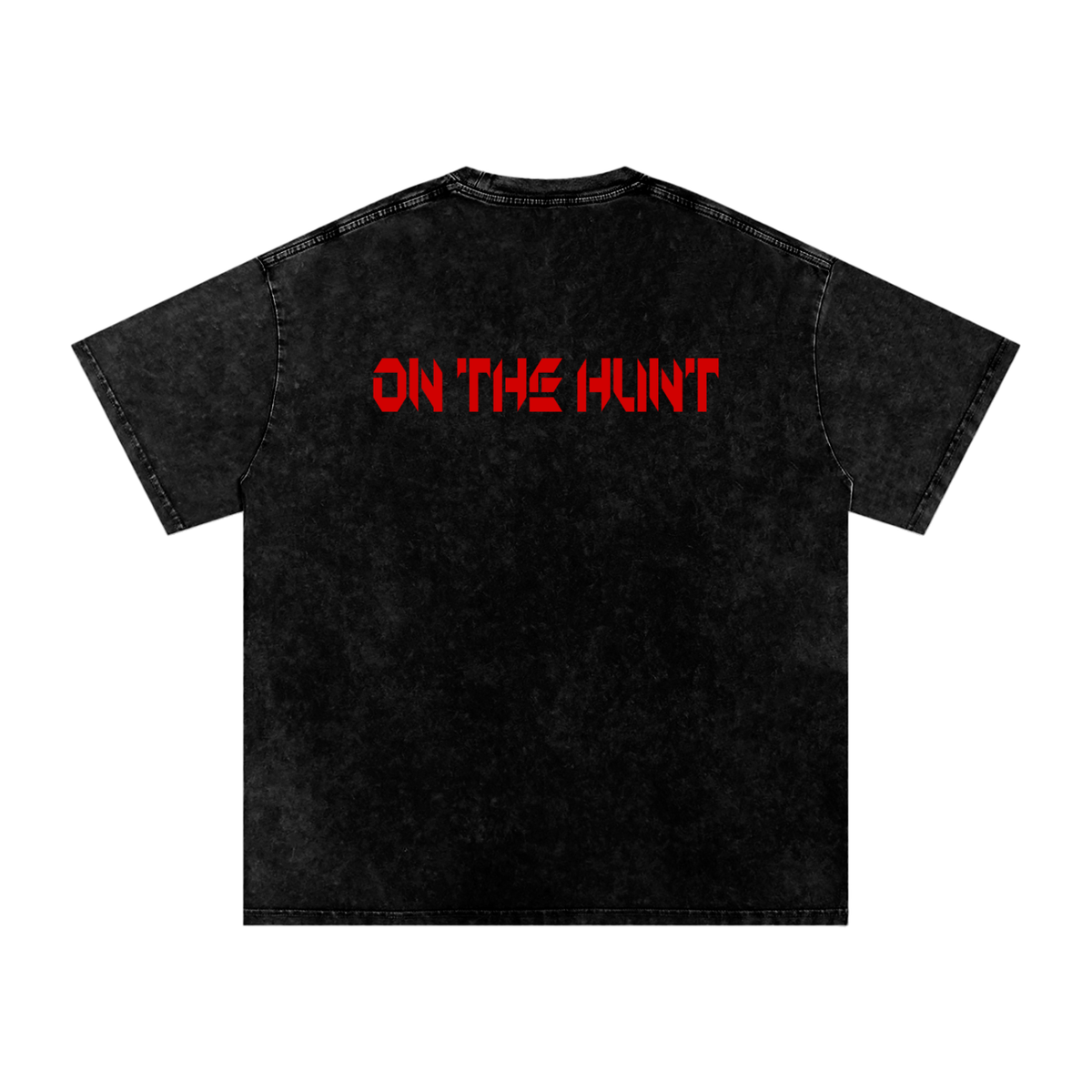 On the Hunt (Snow Washed Oversized Cotton T-Shirt)