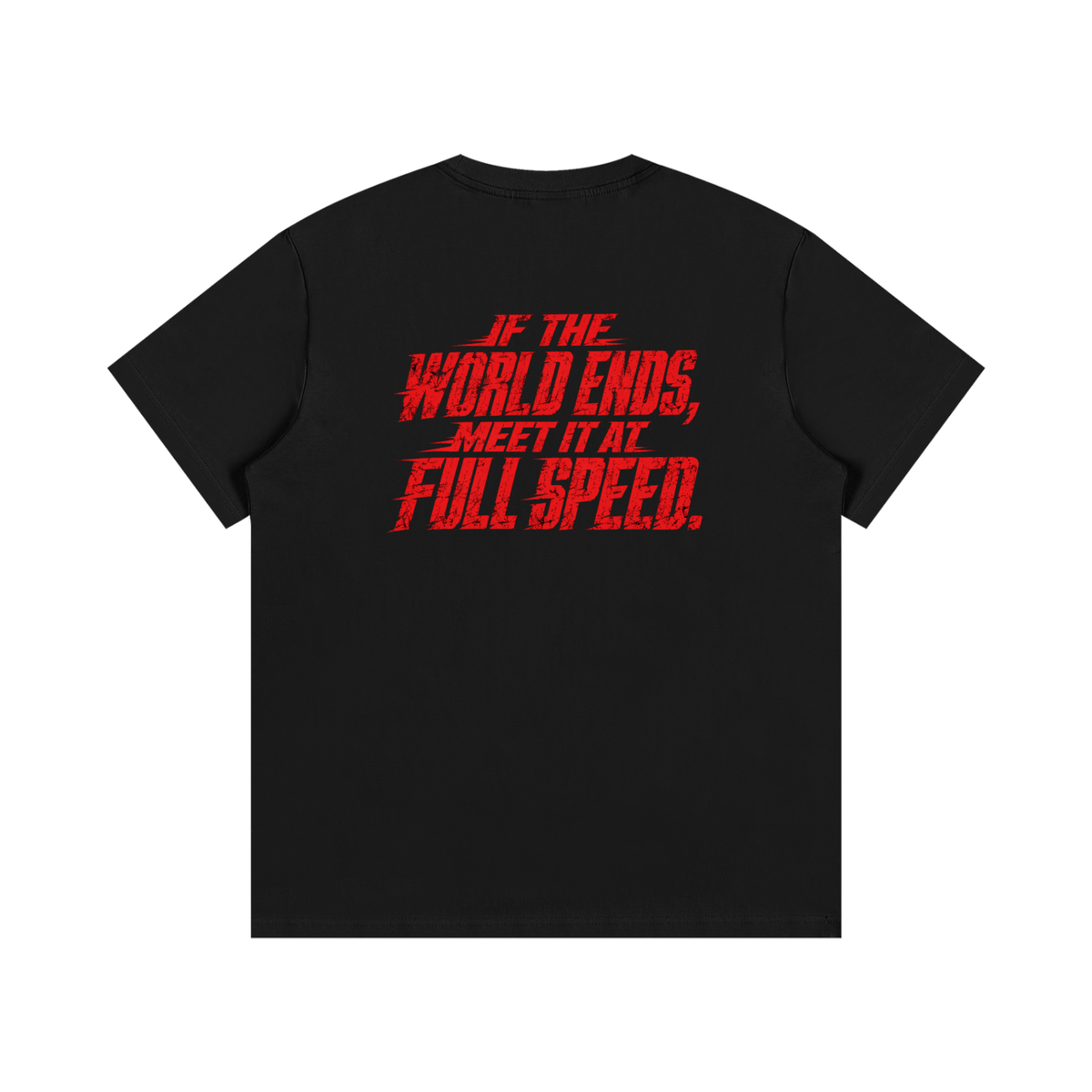 Full Speed to the End (Essential Cotton T-Shirt)