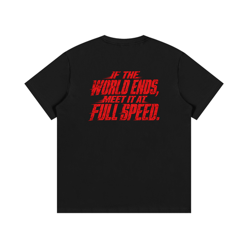 Full Speed to the End (Essential Cotton T-Shirt)