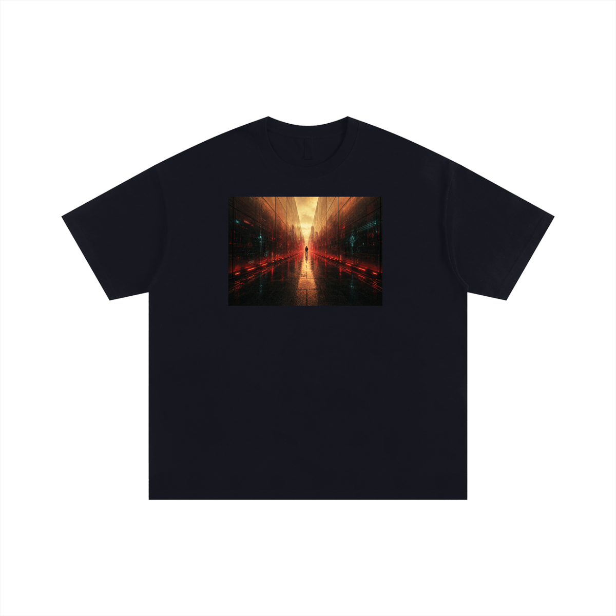 Future at a Price (Unisex Oversized Cotton T-Shirt)