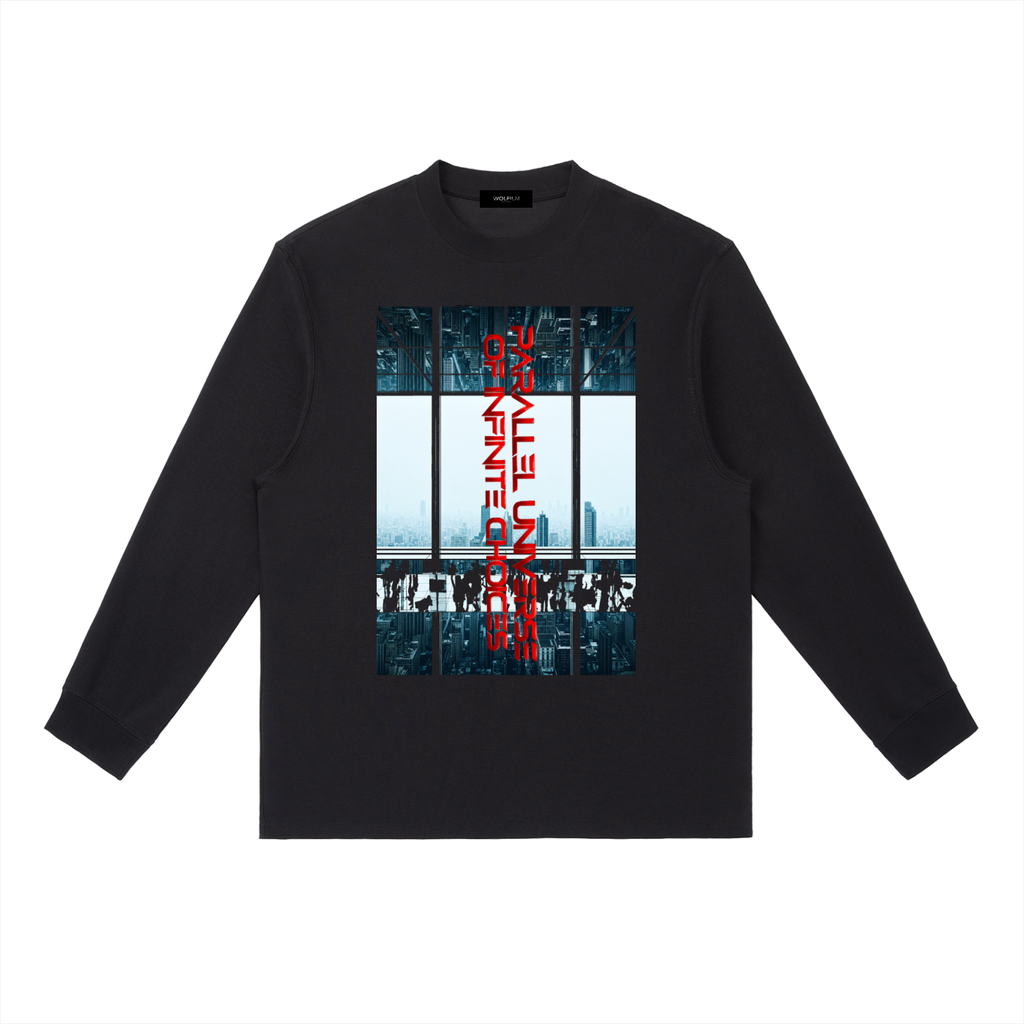 Parallel Universe (Essential Crewneck Long-Sleeve T-Shirt)