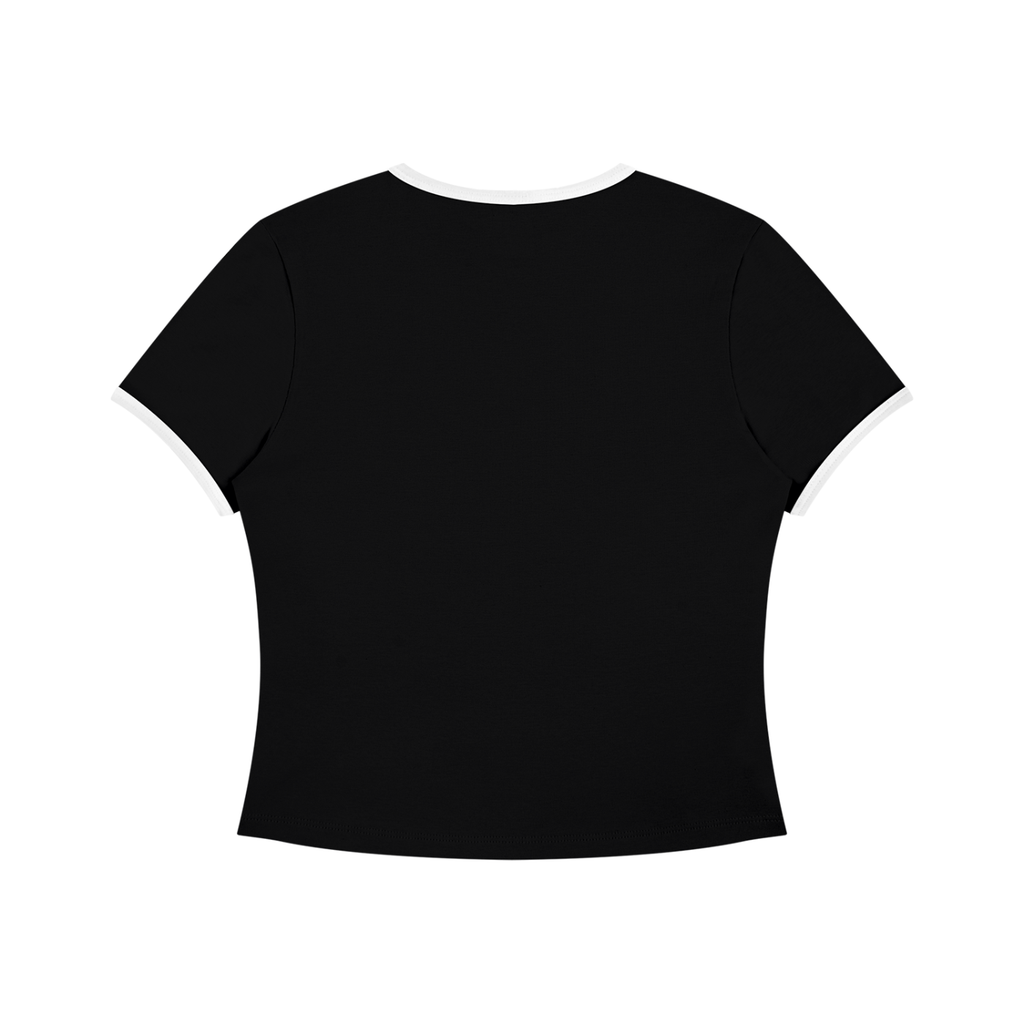 Joker's Daughter (Women’s Color Block Crop T-Shirt)