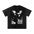 On the Hunt (Snow Washed Oversized Cotton T-Shirt)