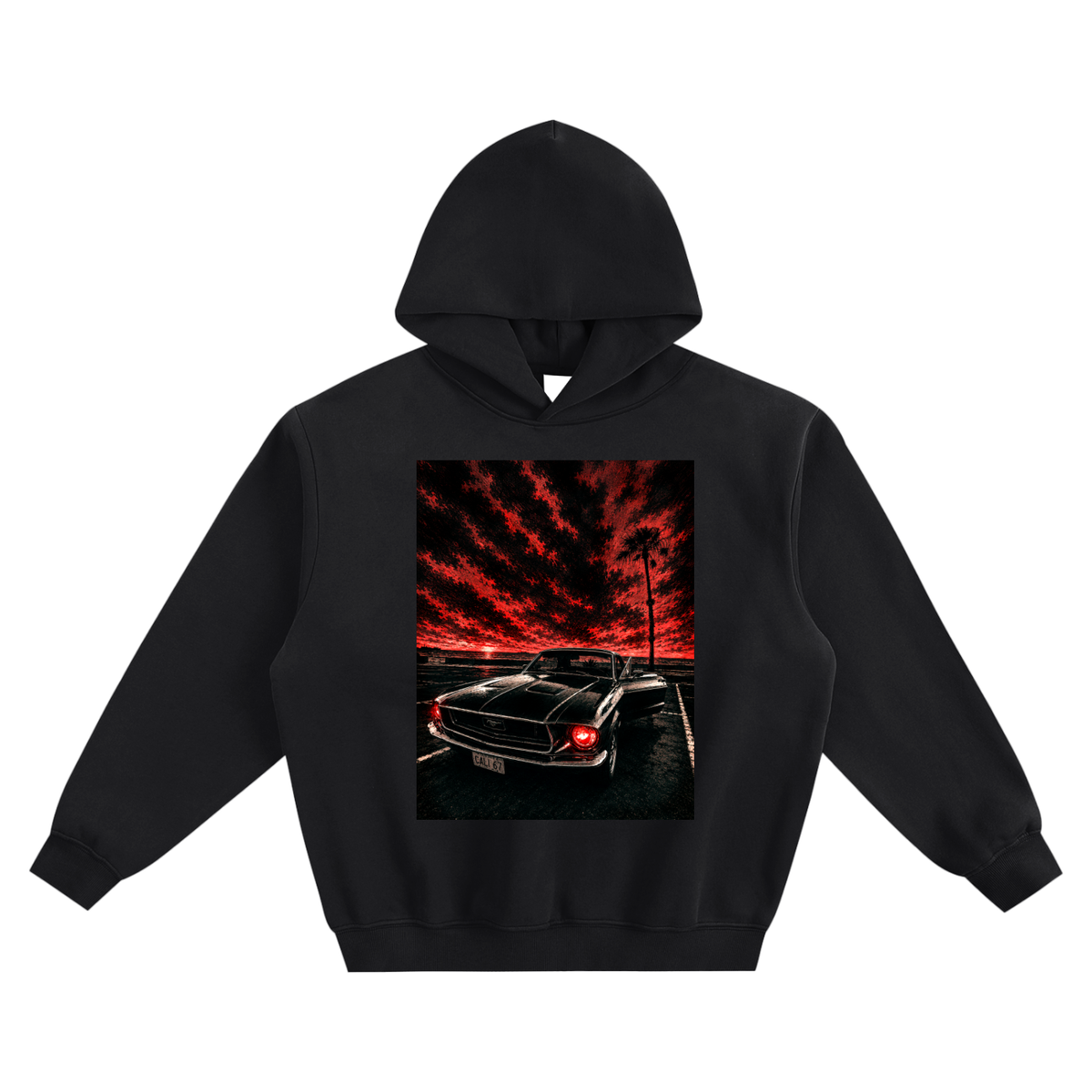 Full Speed to the End (Fleeced Boxy Hoodie)