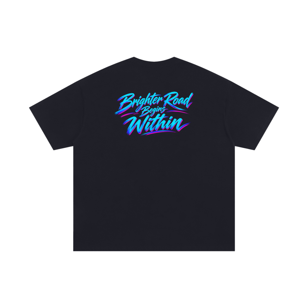 Brighter Road Within (Unisex Oversized Cotton T-Shirt)