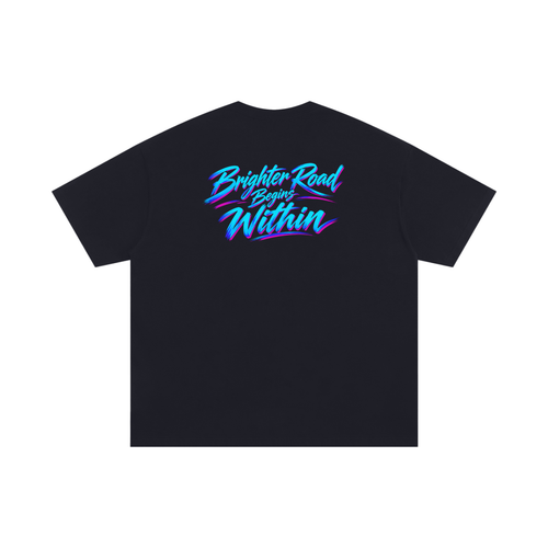 Brighter Road Within (Unisex Oversized Cotton T-Shirt)