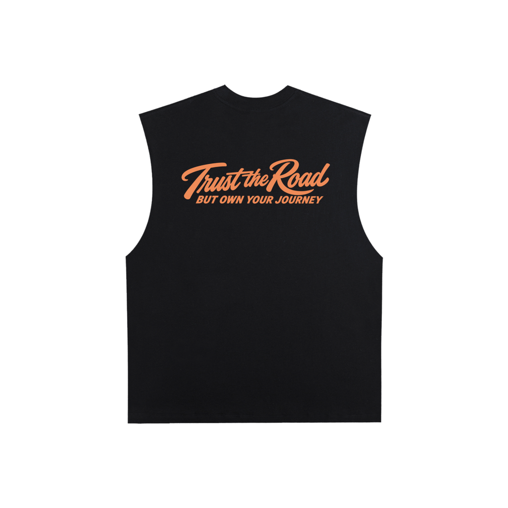 Own Your Journey (Raw Edge Cotton Tank Top)
